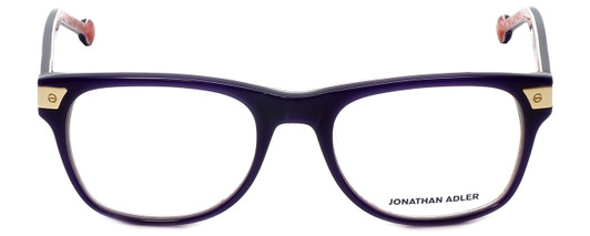 Jonathan Adler Designer Reading Glasses JA311-Purple-53 White Red Layer Crystal