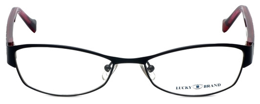 Lucky Brand Designer Eyeglasses Delilah-BLK in Black 52mm :: Progressive