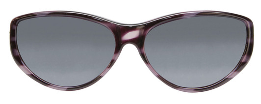 Jonathan Paul® Fitovers Eyewear Medium Chic Kitty in Purple Cheetah & Gray CK004