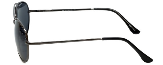 Isaac Mizrahi Designer Pilot/Pilot Metal Sunglasses IMM101-30 Gunmetal/Grey