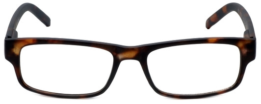 VIP M Readers Designer Reading Glasses 100-MDEMI in Matte Tortoise 52mm