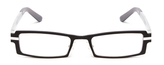 Calabria Designer Eyeglasses 822 Black :: Single Vision