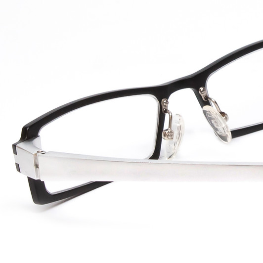Calabria Designer Eyeglasses 822 Black :: Single Vision