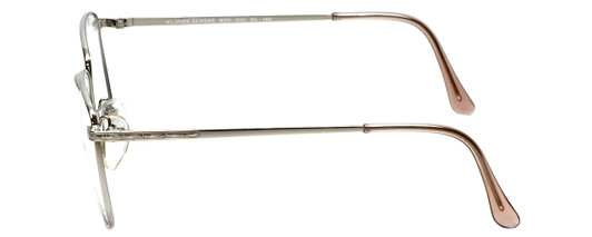 Wilshire Designer Metal Reading Glasses Mod-1221 in Silver 50 mm CHOOSE POWER