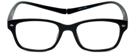 Magz Designer Eyeglasses Greenwich in Black 50mm :: Custom Left & Right Lens