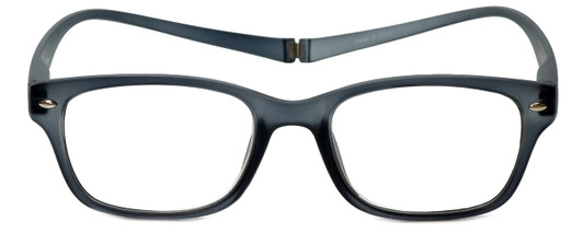 Magz Designer Eyeglasses Greenwich in Smoke 50mm :: Custom Left & Right Lens