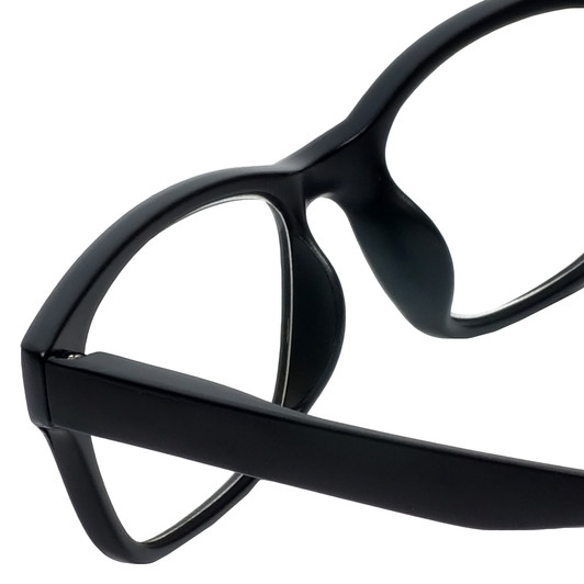 Magz Designer Eyeglasses Greenwich in Black 50mm :: Rx Bi-Focal