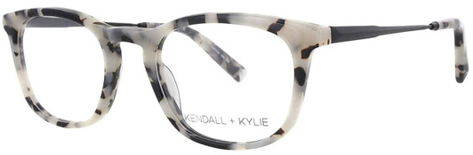 Kendall + Kylie Designer Eyeglasses Heidi KKO102-039 in Taupe 50mm :: Progressive