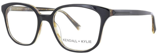 Kendall + Kylie Designer Eyeglasses Zoey KKO100-019 in Black 52mm :: Rx Bi-Focal