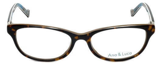 Ana & Luca Designer Eyeglasses Talia in Tortoise 53mm :: Progressive