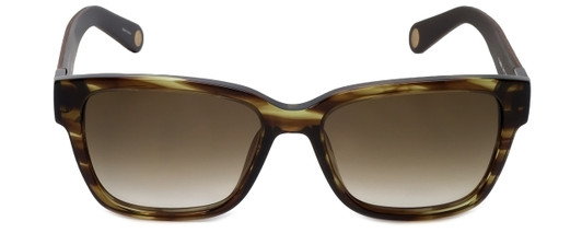 Carolina Herrera Designer Sunglasses SHE645-0921 in Brown Marble 54mm