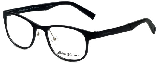 Eddie Bauer Designer Eyeglasses EB32001-BK in Black 51mm :: Progressive