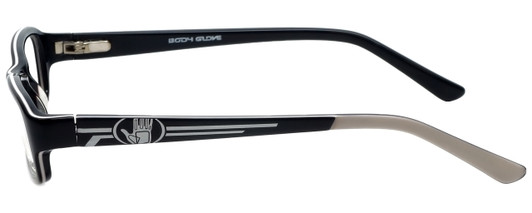 Body Glove Designer Reading Glasses BB128 Black White Layer KIDS SIZE PICK POWER