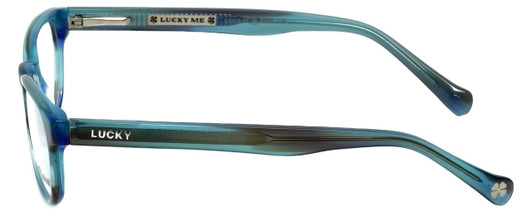 Lucky Brand Designer Eyeglasses Dynamo-Aqua in Aqua 45mm :: Rx Single Vision