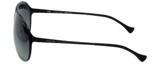 Police Designer Sunglasses Reward 1 in Matte Black with Grey Lens