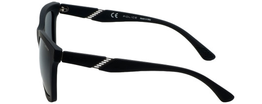 Police Designer Sunglasses Speed 1 in Rubber Black with Grey Lens