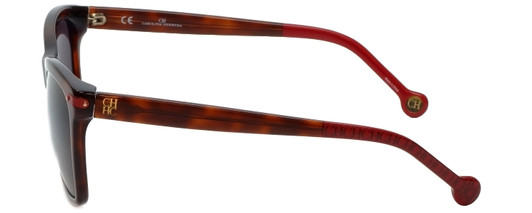 Carolina Herrera Designer Sunglasses SHE603-09XW in Havana Plasticmm