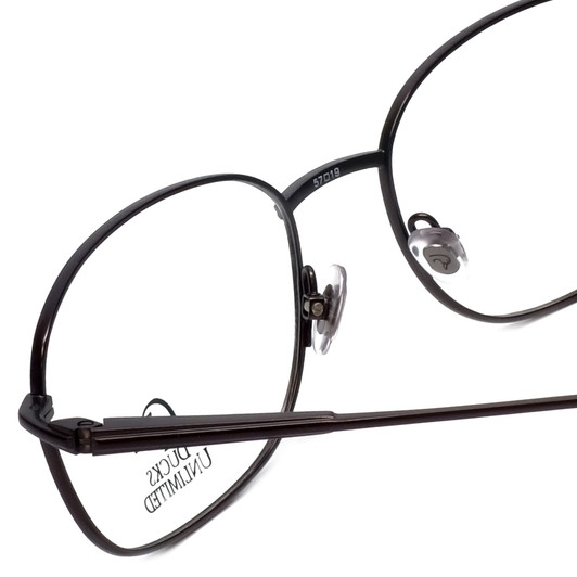 Ducks Unlimited Authentic Designer Reading Glasses Lincoln Charcoal Black 57mm