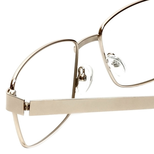 Gotham Style Designer Eyeglasses GS14 in Gold 59mm :: Rx Single Vision