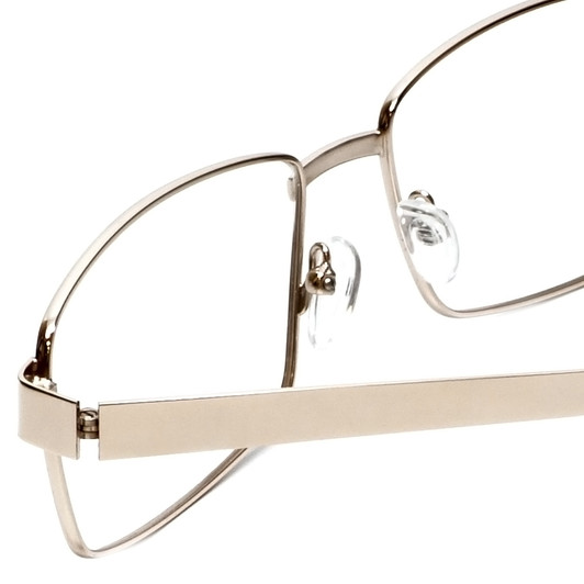 Gotham Style Designer Eyeglasses GS13 in Gold 58mm :: Rx Bi-Focal