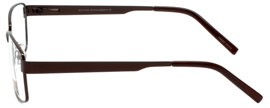 Gotham Style Designer Reading Glasses GS14 in Brown 59mm