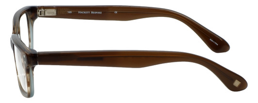 Hackett London Designer Eyeglasses HEB093-105 in Brown Grey 53mm :: Rx Bi-Focal