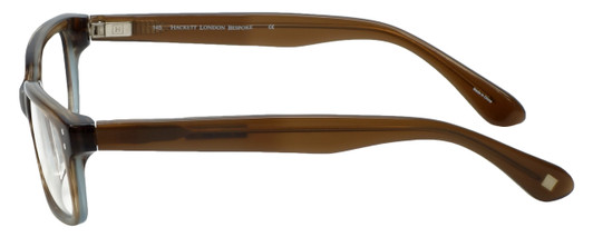 Hackett London Designer Eyeglasses HEB093-1-105 in Brown Grey 53mm :: Rx Bi-Focal