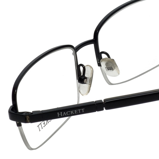 Hackett Designer Eyeglasses HEK1107-01 in Black 54mm :: Rx Bi-Focal