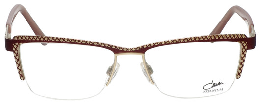 Cazal Designer Eyeglasses Cazal-4235-001 in Plum Gold 54mm :: Rx Single Vision