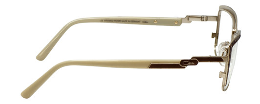 Cazal Designer Reading Glasses Cazal-4217-004 in Brown Leopard Cream 54mm