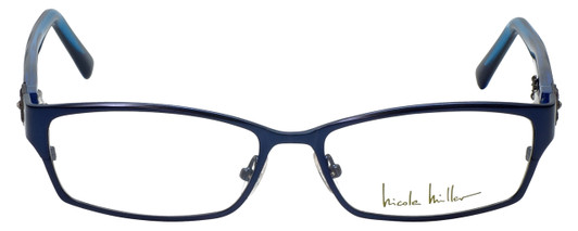 Nicole Miller Designer Eyeglasses Bowery-03 in Indigo Black 53mm :: Rx Bi-Focal