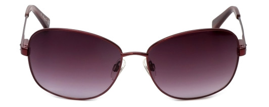 Kenneth Cole Designer Sunglasses KC7028-69Z in Burgundy Frame with Burgundy Grad