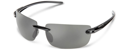 Suncloud Highride Polarized Sunglasses by Smith Optics Rimless 4 Colors Options