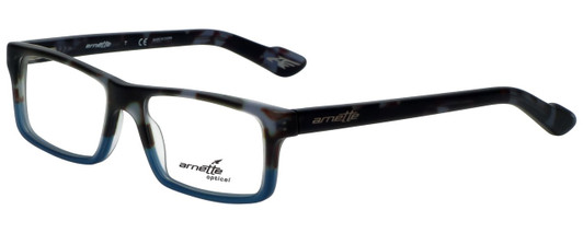 Front View of Ana & Luca Designer Reading Glasses Chiara in Black with Blue Light Filter + A/R