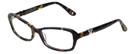 Profile View of Corinne McCormack Reading Glasses Bleecker-TOR in Tortoise with Blue Light Filte