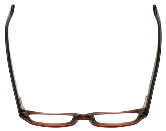 Calabria Designer Eyeglasses 820-RED in Red 50mm :: Rx Single Vision