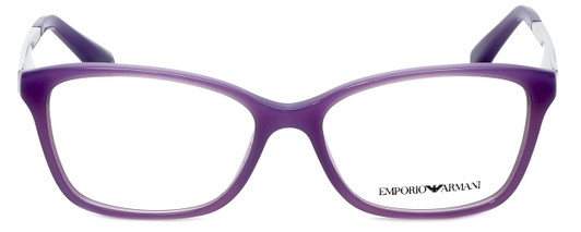 Emporio Armani Designer Eyeglasses EA3026-5128-52 in Pearl Lilac 52mm :: Rx Single Vision