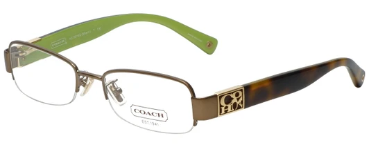 Coach Designer Eyeglasses HC5016Q-9002-51 in Tort Lime 51mm :: Rx Single Vision