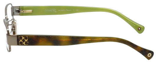 Coach Designer Eyeglasses HC5001-9020-48 Tortoise Brown Green 48mm Progressive