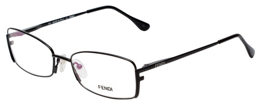 Fendi Designer Eyeglasses F960-001 in Black 52mm :: Custom Left & Right Lens