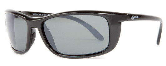 Reptile JAPAN Designer Polarized Sunglasses Whiptail in Black with Grey Lens