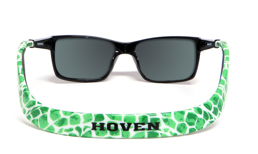 Hoven Eyewear MONIX in Black Green with Turtle Gloss Grey