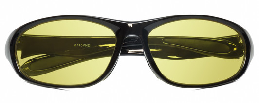 Calabria 2715 Night Driving Sport Sunglasses Yellow Tint Lenses 3 Color Choices