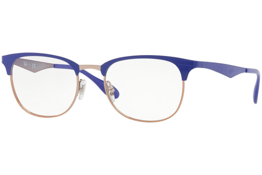 Ray Ban Prescription Eyeglasses RX6346-2972-50 Copper/Violet 50mm Custom Left&Right Lens
