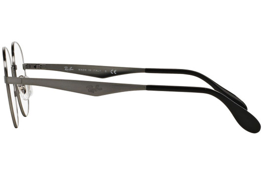 Ray Ban Designer Prescription Eyeglasses RX6343-2553-47 Gunmetal 47mm Rx Bi-Focal