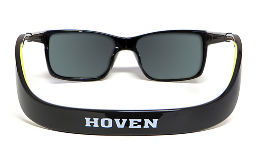 Hoven Eyewear MONIX in Black Gloss with Yellow Tahoe & Blue Polarized