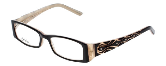 Calabria Designer Eyeglasses 815 Ebony w/ Blue Light Filter + A/R Lenses