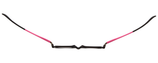 Enhance Kids Prescription Eyeglasses EN4143 44 mm Matte Black/Pink Custom Lenses