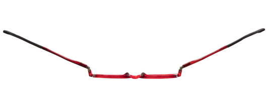 NY Eye Enhance Kids Reading Glasses Glossy Matte Black/Crystal Red EN4119 46 mm