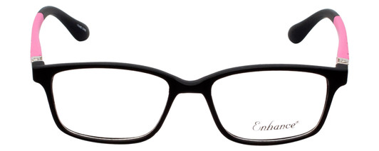 New York Eye Enhance Kids Designer Reading Glasses Matte Black/Pink EN4143 44 mm